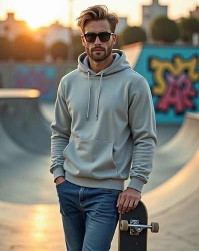 matias en skate park